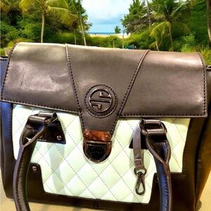 Segolene Paris Designer Quilted Crossbody Bag New For Sale MSRP $114